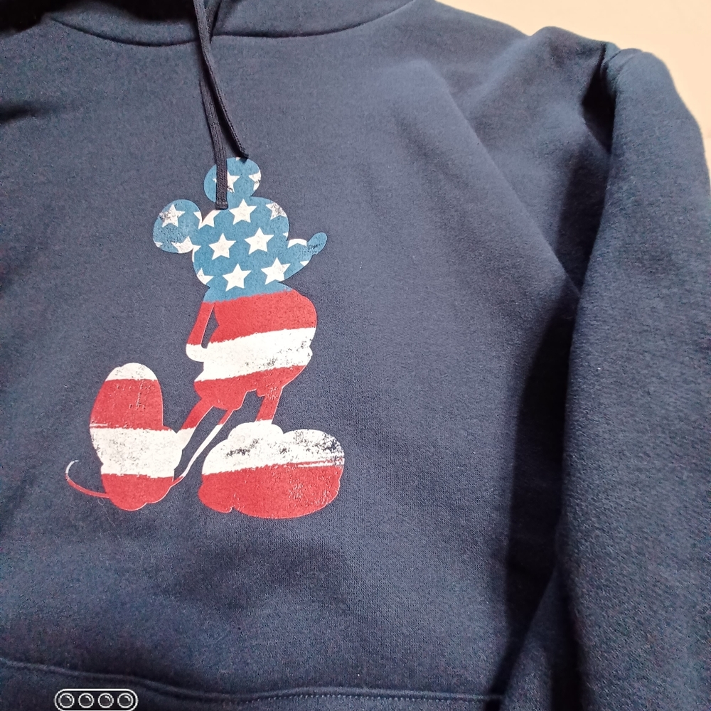Disney Mickey Mouse Hoodie NWOT ✨️  Dark blue Great Condition - Picture 4 of 5